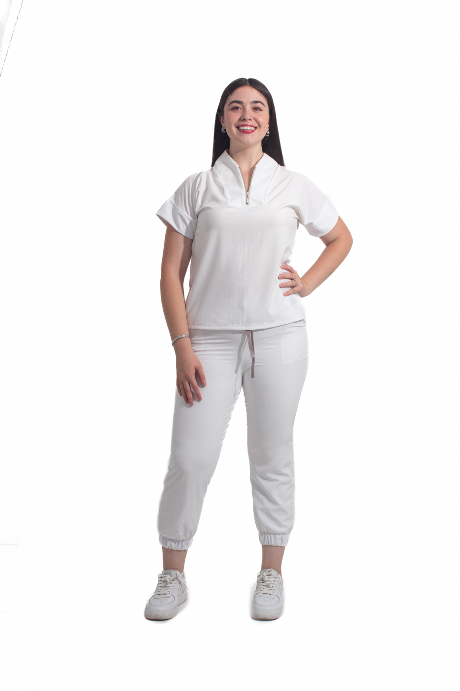 Atena - Elegancia y Protección en Blanco Radiante - Image 8
